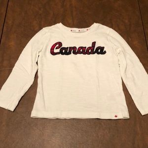 Canadian long sleeve T-shirt
